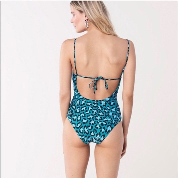 DVF x Onia Teal Leopard One- Piece Swimsuit
NWT - Picture 3 of 6